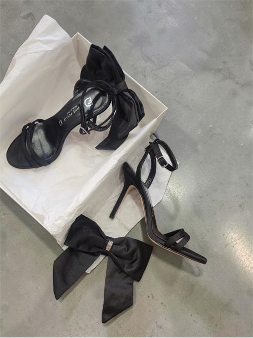 Sandalo fiocco removibile DIVINE FOLLIE | 63/611NERO